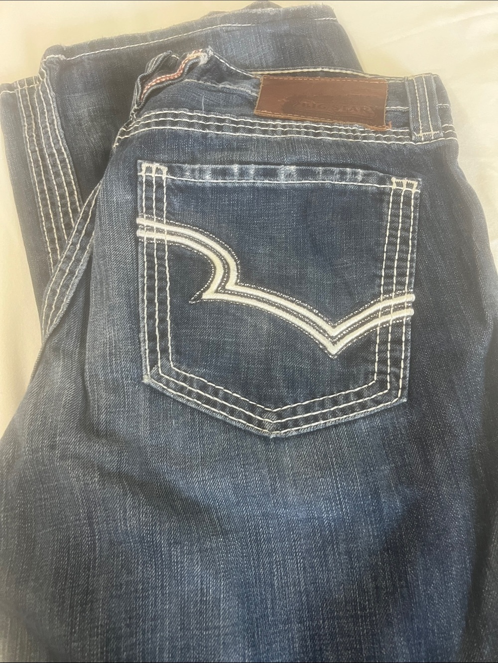 Big Star Women's Dark Blue Boot Cut Jeans (BIN 1-42)